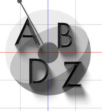 11.png 在PS中绘制出立体阴影文字效果的具体操作步骤截图