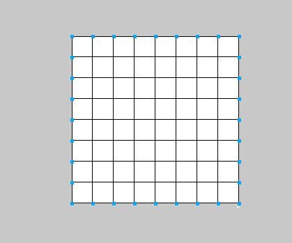 Fireworks打造五子棋黑白棋盘的操作流程截图