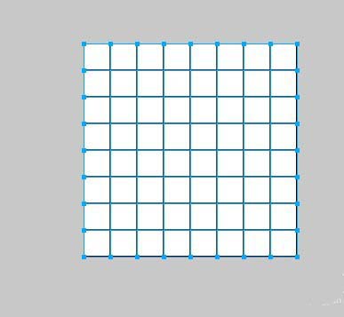 Fireworks打造五子棋黑白棋盘的操作流程截图