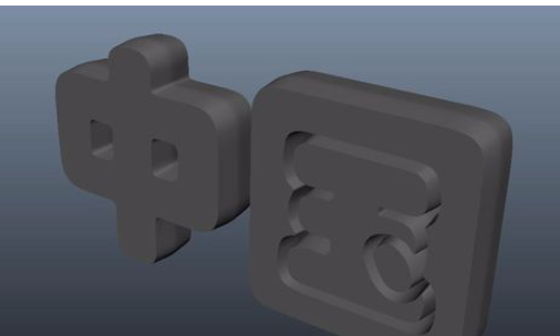 maya打造立体字的基础操作截图