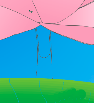 cdr制作动画风景图的图文操作截图