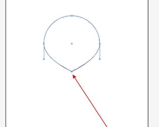 ai使用钢笔工具做出心形的图文操作截图