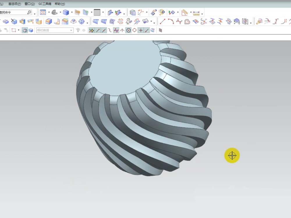 ug创建菠萝模型的操作教程截图