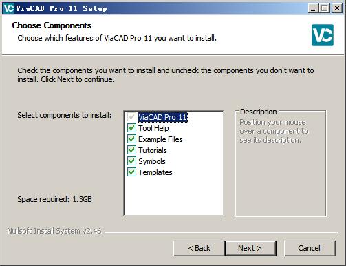 ViaCAD进行安装的相关操作步骤截图