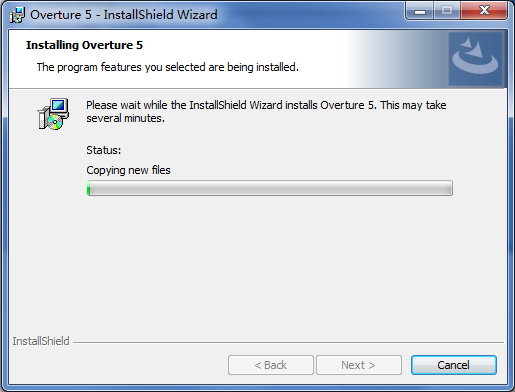 Overture软件的详细安装方法步骤截图