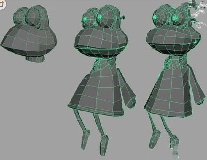 maya制作青蛙玩具的图文操作教程截图