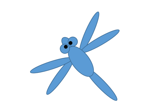 wps画出胖胖蜻蜓的相关操作方法截图