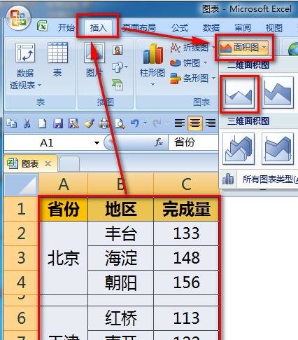 excel2016图表做到在柱状图顶端加上折线图效果的详细方法截图