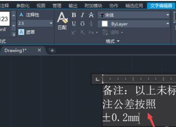 AutoCAD2020插入多行文字的详细操作方法截图