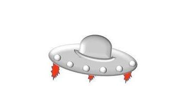 PPT绘制一个飞碟的操作方法截图