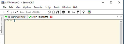 SecureCRT上传本地文件操作步骤截图