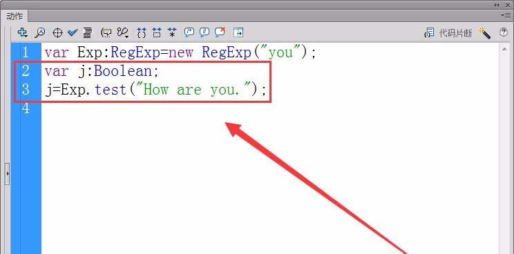 Flash正则表达式使用操作内容截图