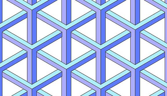 ai制作一款几何图形背景图的操作流程截图