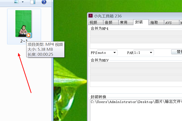 小丸工具箱怎么转成mp4?小丸工具箱转成mp4的方法技巧截图
