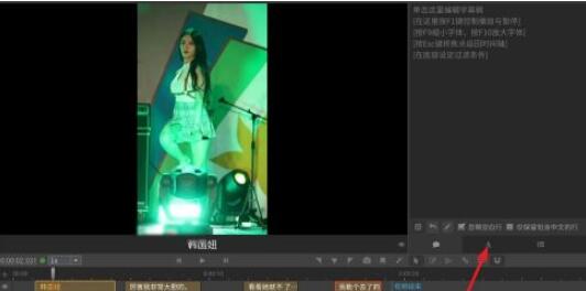 arctime怎么把双语字幕中的英语字幕变大?arctime把双语字幕中的英语字幕变大的方法截图