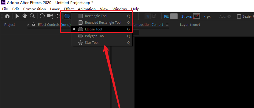AE怎么制作生长成曲线的动画效果?AE制作生长成曲线的动画效果操作教程截图