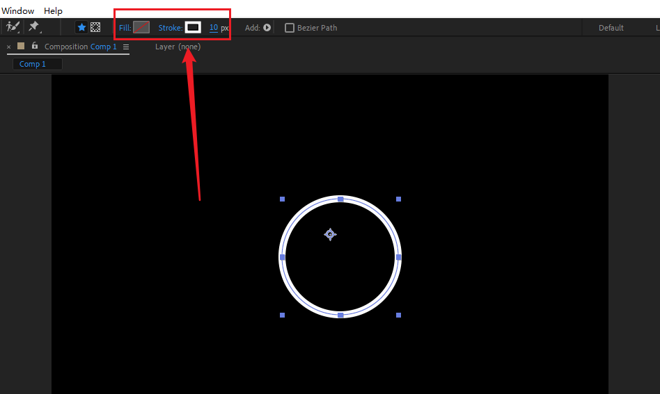 AE怎么制作生长成曲线的动画效果?AE制作生长成曲线的动画效果操作教程截图