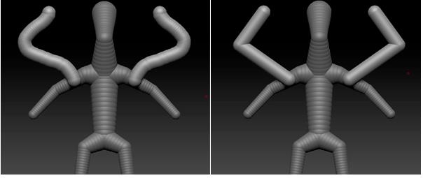 zbrush笔刷怎么画直线(2)