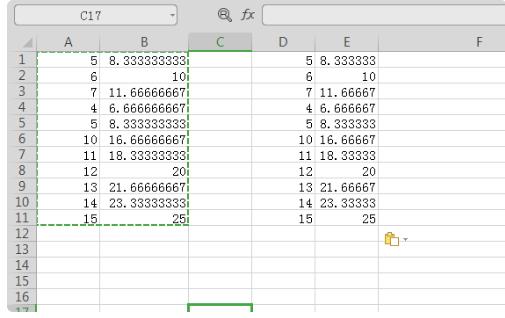 为什么复制一列粘贴只有一个(3)