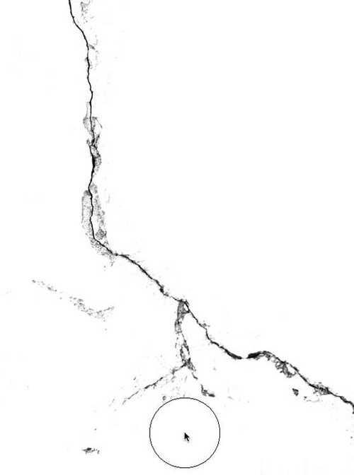 ps如何为美女脸蛋制作逼真的裂纹(3)