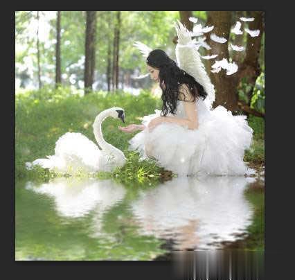 PS制作梦幻天使效果教程(7)