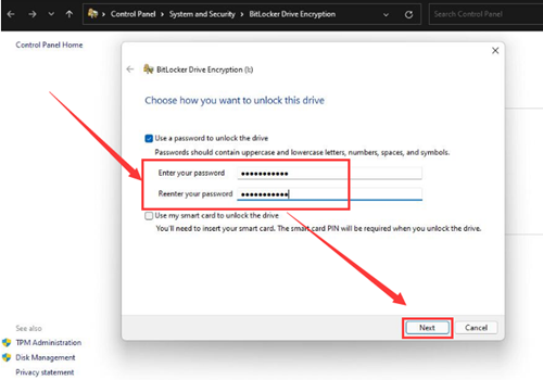 Win11硬盘如何开启密钥保护?Win11硬盘开启密钥保护的方法