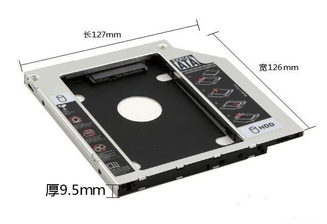 怎么把笔记本电脑光驱位换硬盘?
