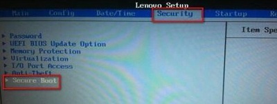 BIOS设置里uefi选项是灰色的怎么更改?