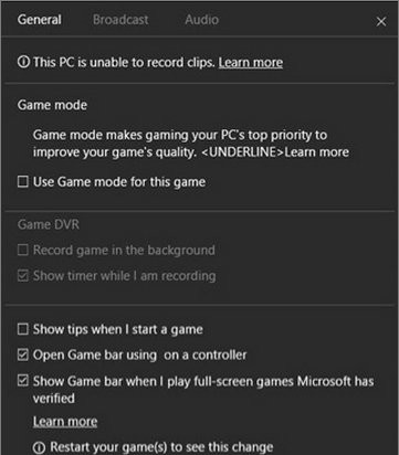 Win10 20H2系统下游戏模式打不开怎么处理?