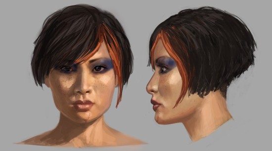 赛博朋克2077制作概念图!机械战甲科技感十足!