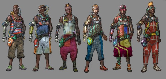 赛博朋克2077制作概念图!机械战甲科技感十足!