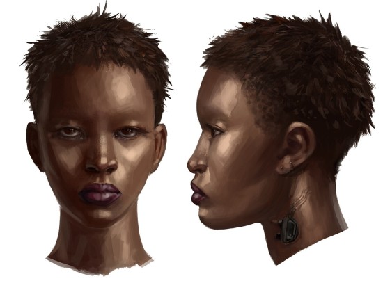 赛博朋克2077制作概念图!机械战甲科技感十足!