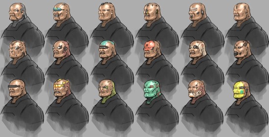 赛博朋克2077制作概念图!机械战甲科技感十足!