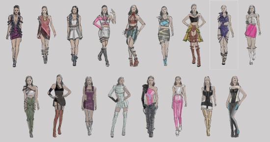 赛博朋克2077制作概念图!机械战甲科技感十足!