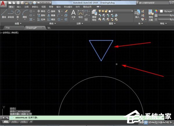 怎么使用AutoCAD 2019的环形阵列?AutoCAD 2019的环形阵列使用方法
