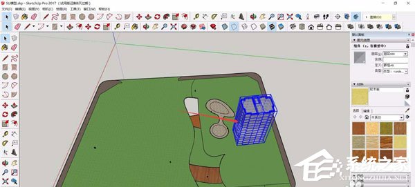 草图大师中怎么复制大块建筑物?复制大块建筑物的几个步骤
