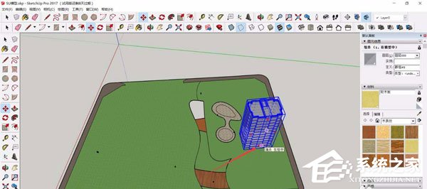 草图大师中怎么复制大块建筑物?复制大块建筑物的几个步骤