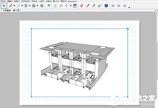 草图大师如何打印模板?打印模板的操作步骤