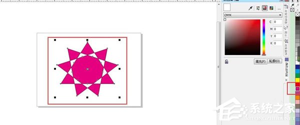 CorelDraw X4怎么给图形上色?给图形上色的操作步骤