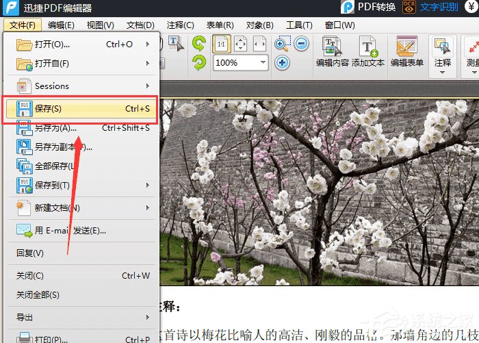 迅捷pdf编辑器如何编辑PDF并插入新文档页面?迅捷pdf编辑器编辑PDF并插入新文档页面的方法步骤
