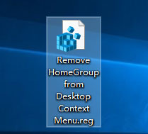 Win10桌面右键菜单如何添加家庭组?