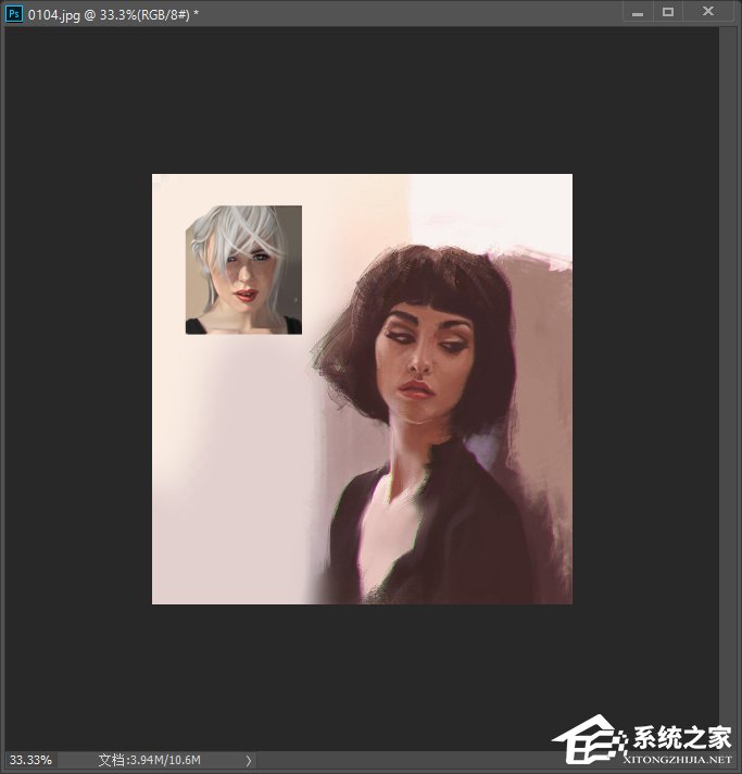 PS怎么让两张图片合成一张?两张图片自然叠加的方法