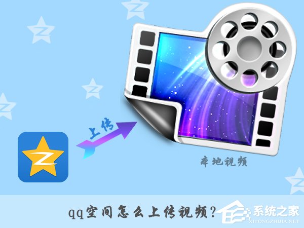 qq空间怎么上传视频?qq空间上传视频的两种方法