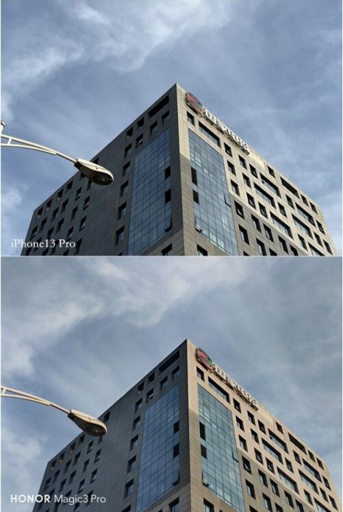小编教你iPhone13Pro和荣耀magic3Pro拍远景哪个好。