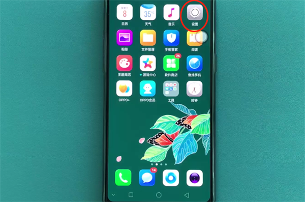 小编教你oppor17打开拨号按键音的具体步骤。