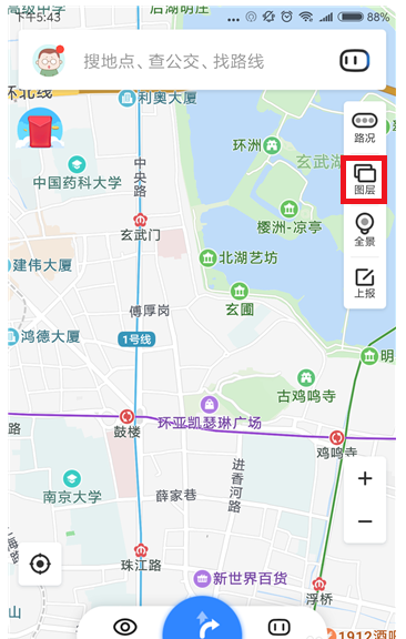 小编教你在百度地图里使用热力图的详细操作。