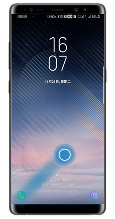 分享三星note9锁屏状态拨打电话的方法分享。