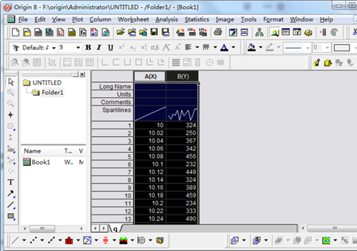 我来分享origin设置平滑曲线的简单教程。