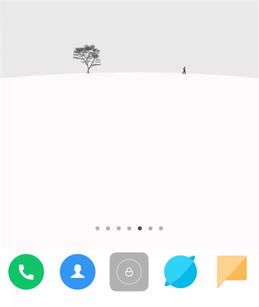 我来教你在小米8中添加桌面小部件的详细操作。