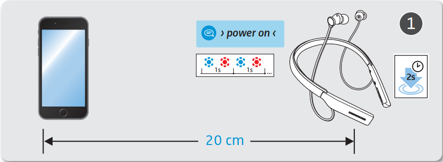教你森海塞尔Momentum蓝牙耳机连接蓝牙的具体步骤。